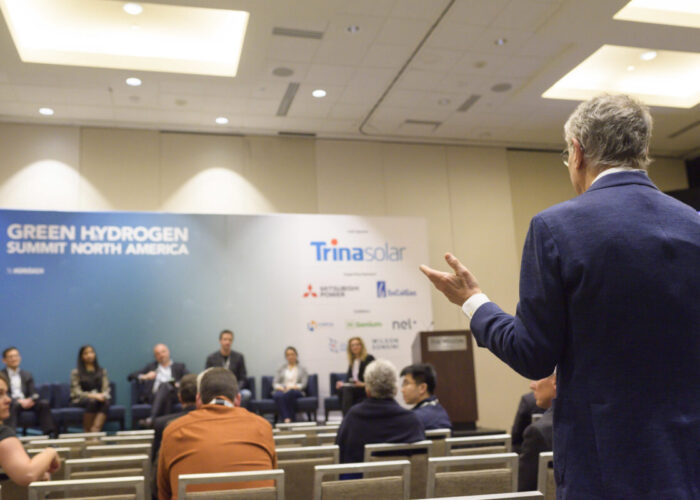 A photo of the 2024 Green Hydrogen Summit North America