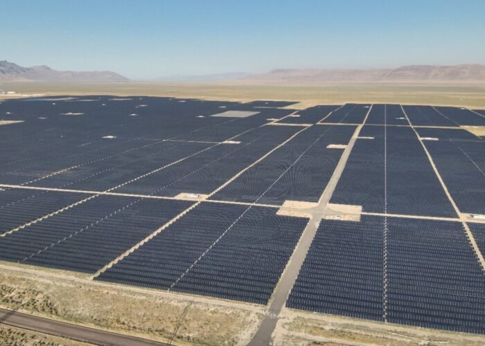 BayWa r.e.'s solar project in Nevada, which will be operated by Nevada Gold Mines.