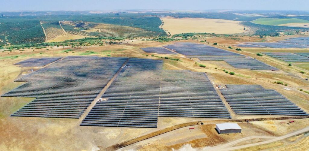 The 95MW Almódovar solar PV park is located in Andalucia, southern Spain