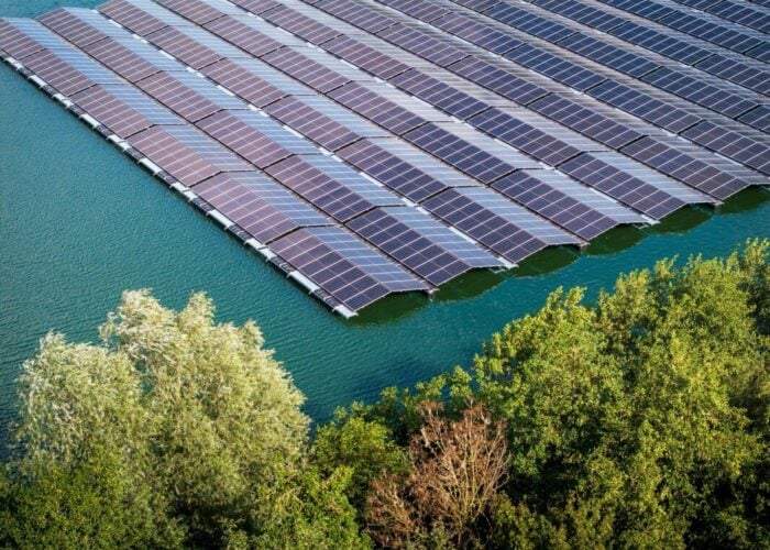Floating solar PV plant by BayWa r.e.