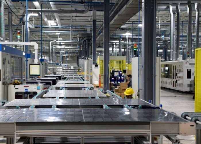 The plant has already shipped its first US-made TOPCon modules earlier this year. Image: Thomas Koerner via LinkedIn.