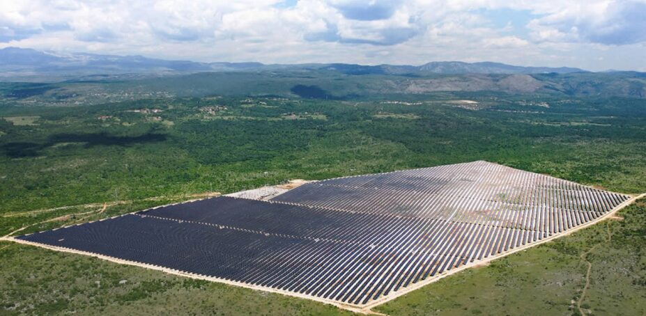 A solar project in Bosnia and Herzegovina.