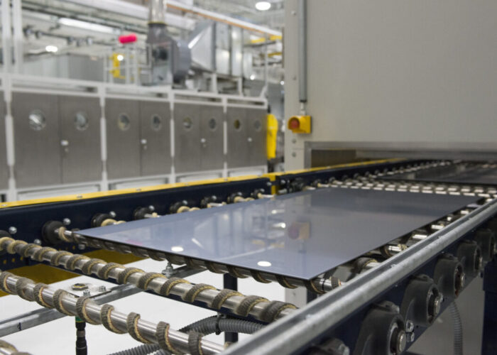 A First Solar manufacturing facility.