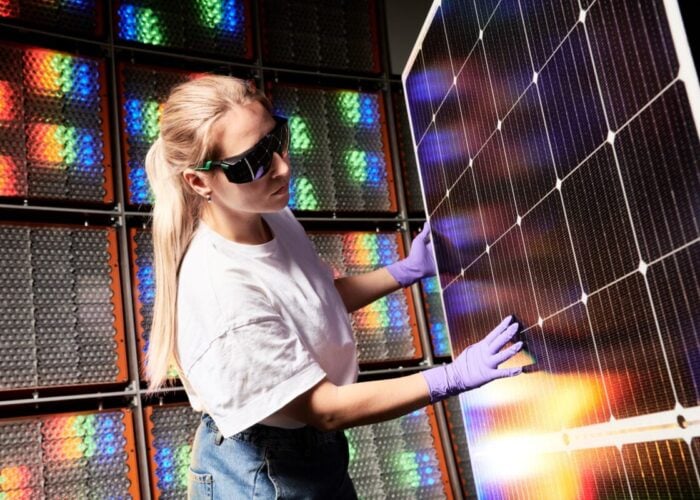 The solar industry is watching to see if the emerging generation of perovskite-based PV. Credit: Fraunhofer ISE.