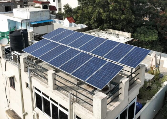 A Freyr Energy rooftop solar project in India.