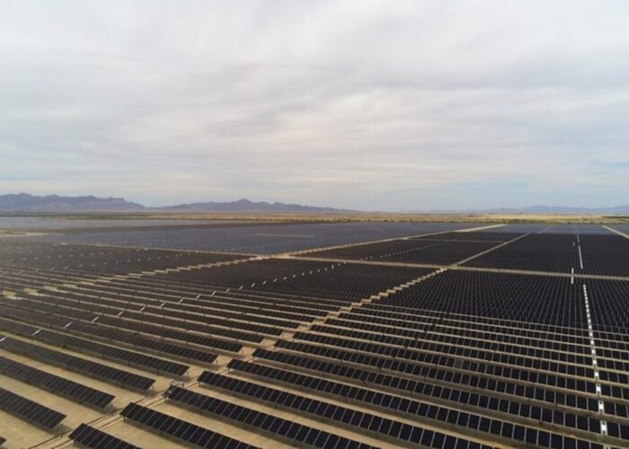 GameChange Solar trackers in operation.