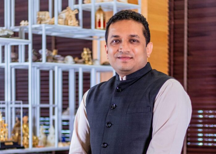 Goldi Solar MD and founder Ishver Dholakiya.