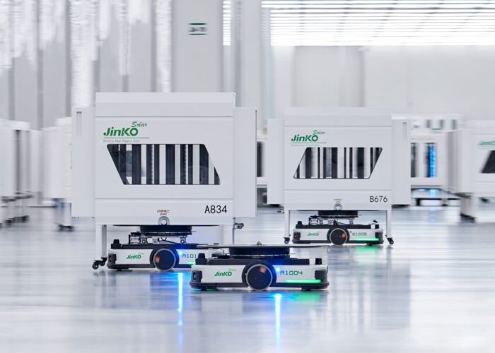 JinkoSolar machinery.