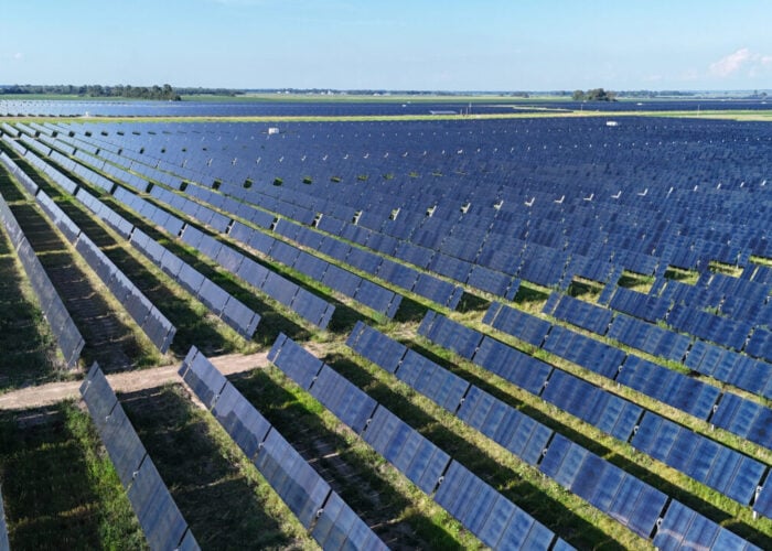 The Ridgely solar project in Tennessee.