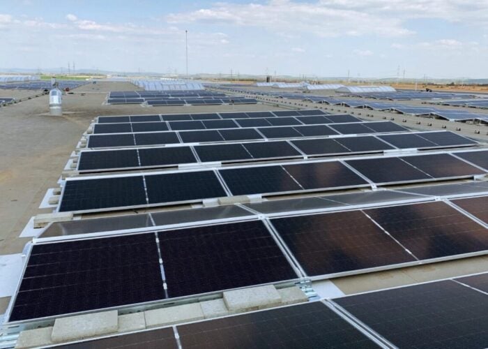 A rooftop solar project in Slovakia.