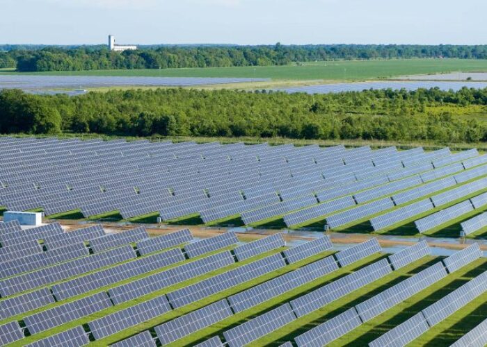 The Recurrent Energy Bayou Galion solar project in the US.
