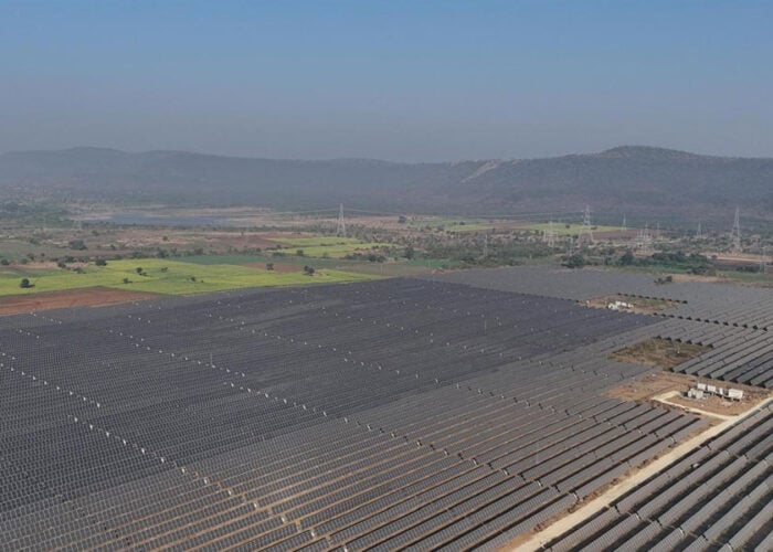 Tata Power's Neemuch solar project in India.