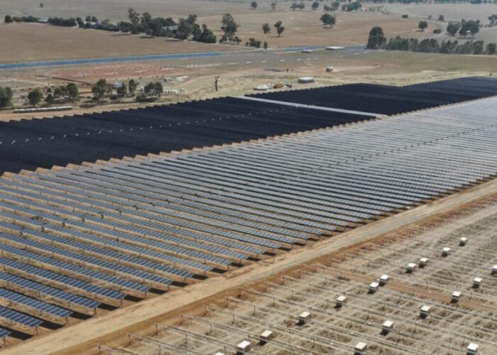 Metlen Energy and Metals' 64MW Wagga North solar PV plant. Image: Metlen Energy and Metals.